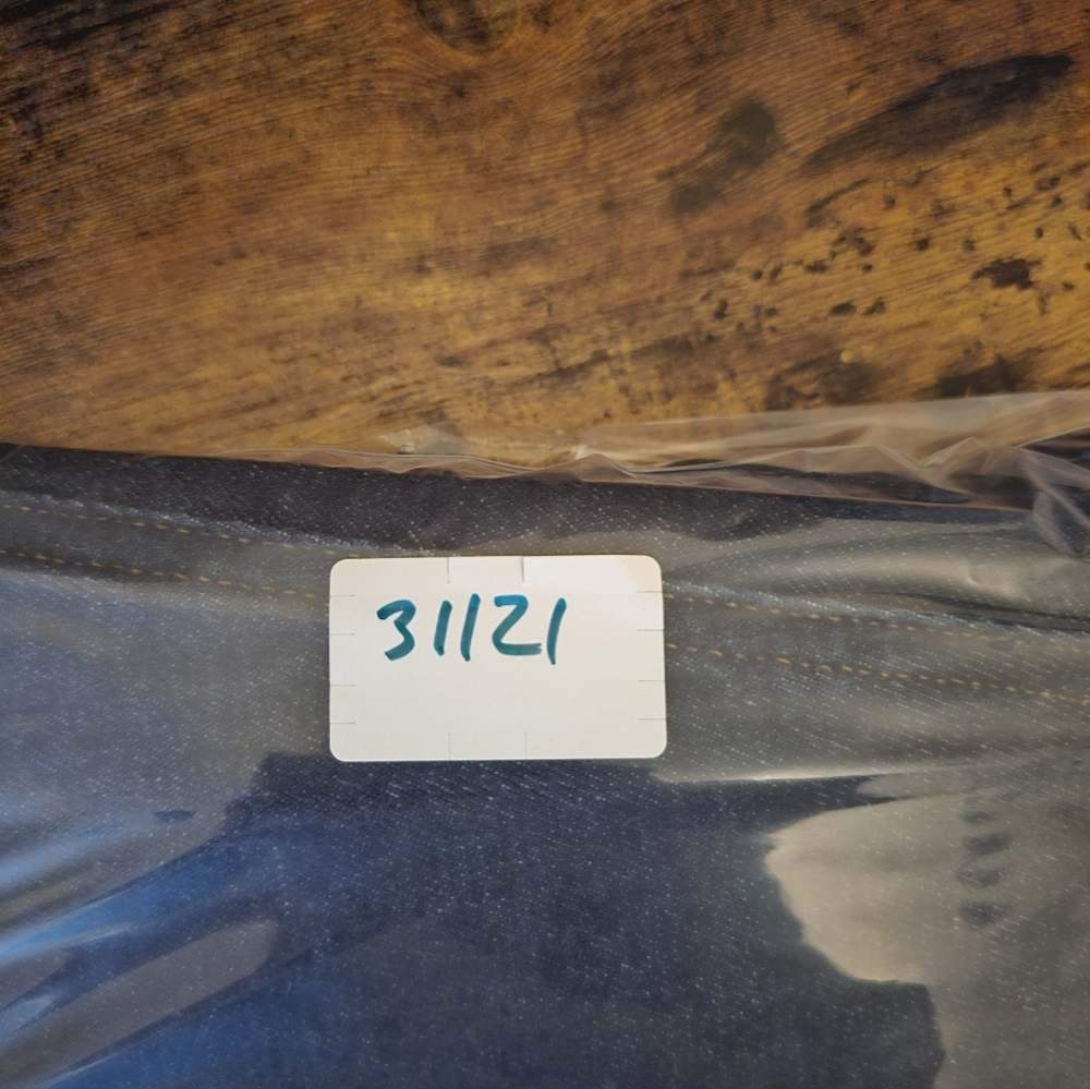 Spanx Shape EveryWear FLARE Raw Indigo Jeans Womens 1X Pull On Stretch - Picture 11 of 11